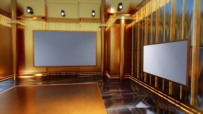 motorized projection screen