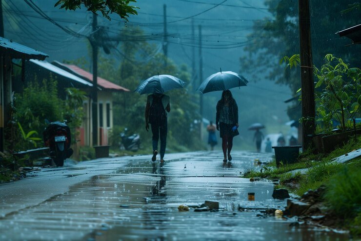 Typhoon Warnings in Thailand