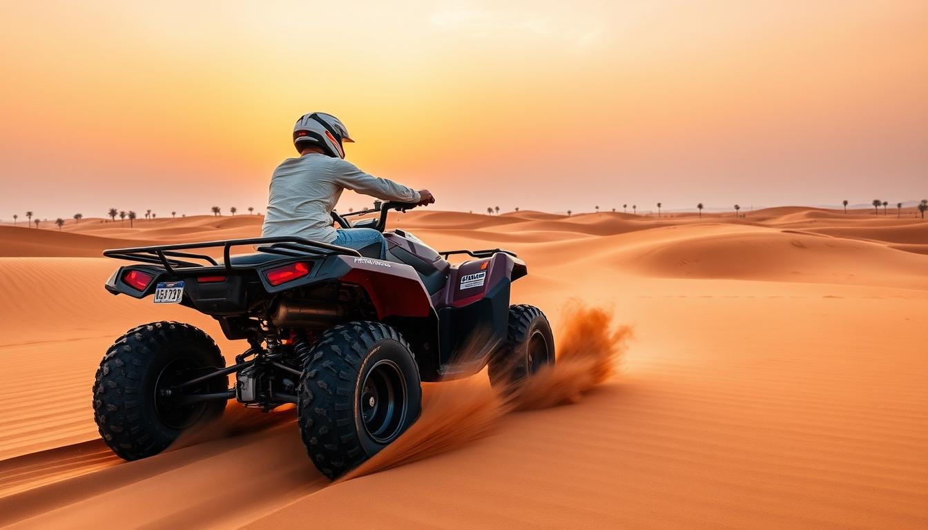 Experience Thrilling Quad Biking in Dubai Adventures