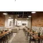 Commercial tile for restaurant
