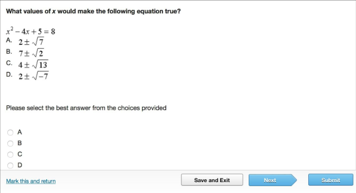What Is the Value of X Edgenuity