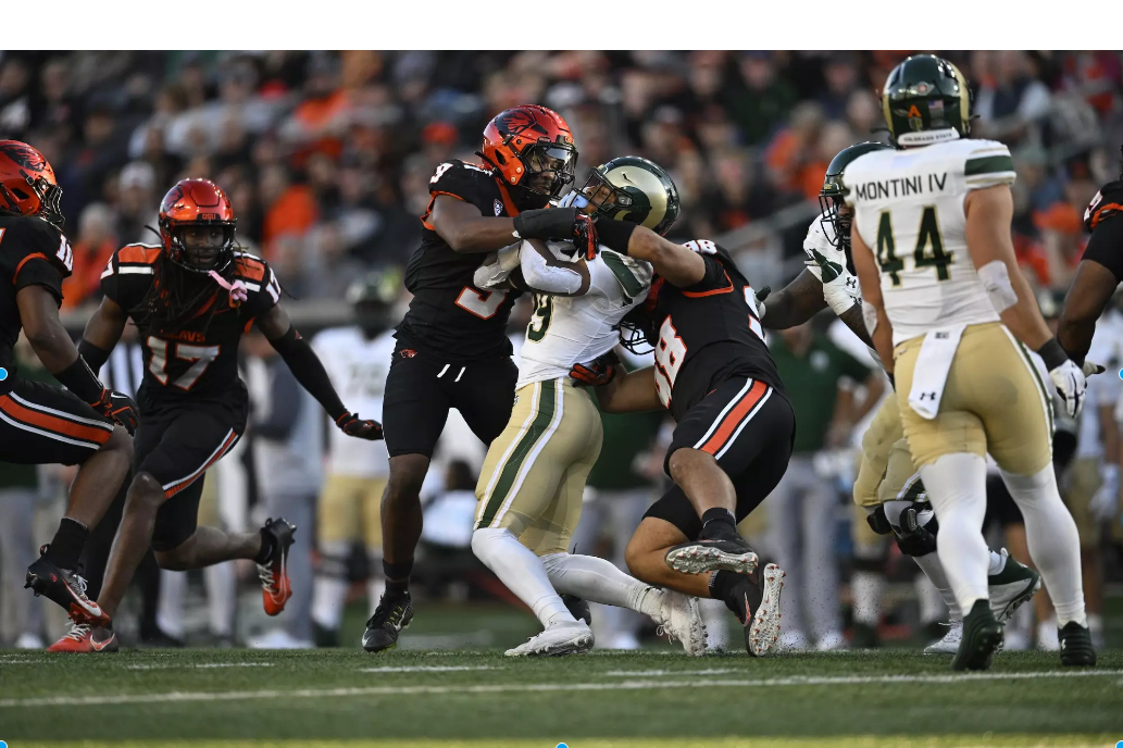 CSU Football vs Oregon State Beavers Football Match Player Stats