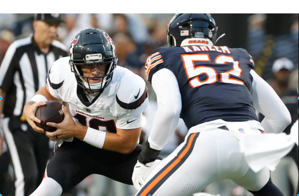 Chicago Bears vs Houston Texans Match Player Stats