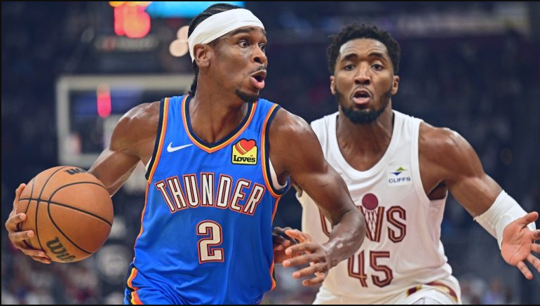 Cleveland Cavaliers vs OKC Thunder Match Player Stats