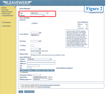 LeaveWeb Air Force