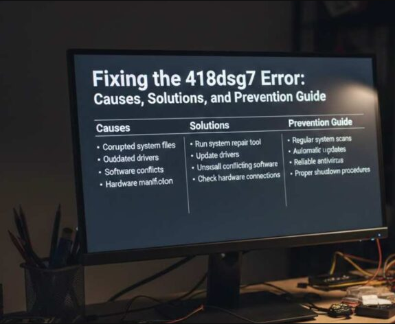 418dsg7 Error