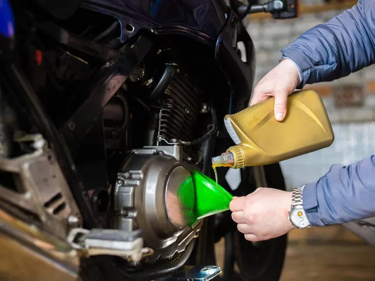 10w40 bike oil